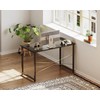 Casaottima 40 Inch Small Computer Desk for Home Office, Study