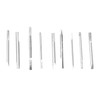 9pcs Screwdriver Set Flathead CrossHead Screwdrivers Kit with Rotating Base