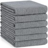 smiry Premium Kitchen Towels(18"x 28", 6 Pack), Large Cotton Dish