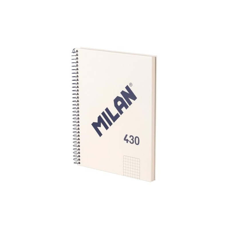 MILAN® A5 Hardcover Notebook 5x5mm Squared 80 Sheets 95gsm Collection