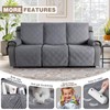 TAOCOCO 100% Waterproof Recliner Sofa Cover, Non Slip Split Couch