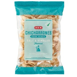 HEB 1 Bag - H-E-B Chicharrones Pork Rinds - Salt And Vinegar Flavor 5 oz