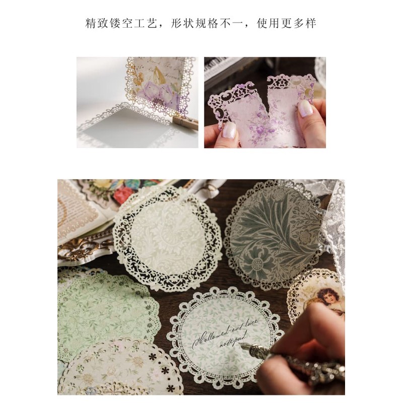 Alideco 60 Pieces Collage Material Paper Planner Junk Journal Memo