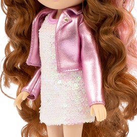 Giochi Preziosi Unique Eyes Doll 25 cm - Sophia with Her Eyes with Magic Hair Toy for Children from 3 Years MYM083
