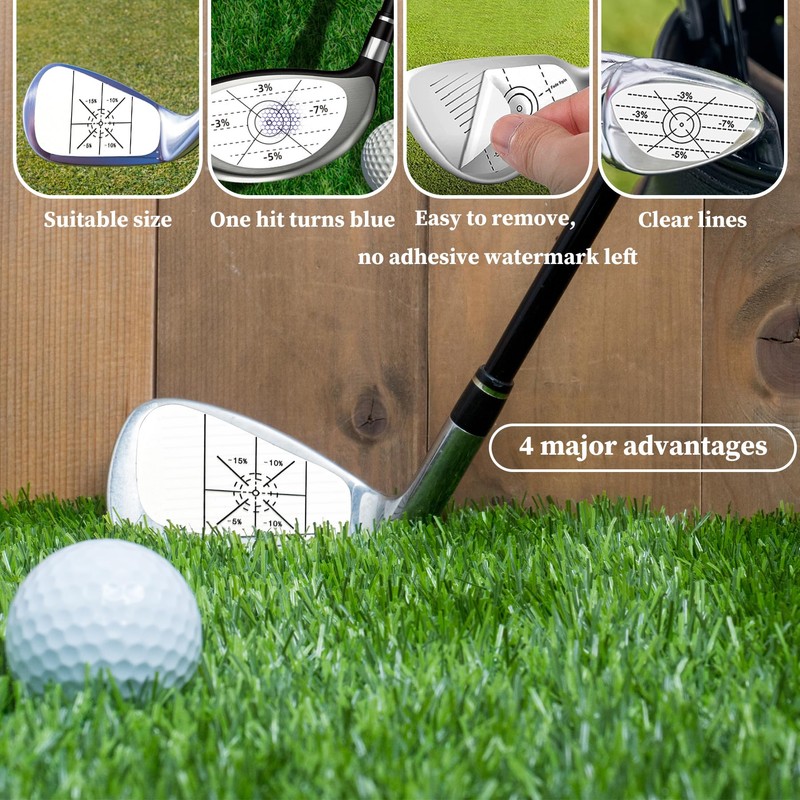 EKIND Golf Impact Labels for Swing Training Golf Club Tape