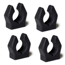 Longoni Billiard Pool Cue Rack Rubber Replacement Clips, Pack of 4