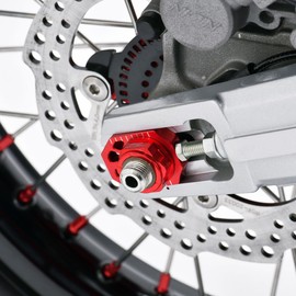 ZETA Racing CRF250L (MD47) '21-23, CRF250L(S) (MD47) '21-23 Other Axle Nut Rear M16x27-P1.5 H13L Red Self-Locking Function Dirt Freak DIRTFREAK F8211 (Old Part Number: ZE93-8 022)