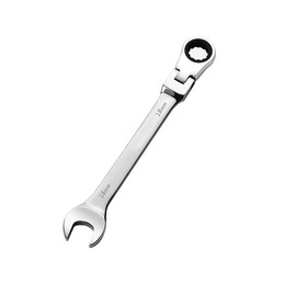 cSeao 18mm Flex-Head Ratcheting Combination Wrench 72-Teeth, Cr-V Constructed, Chrome Plating