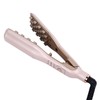Flat Curling Iron 45W Pink Negative Ion Hair Crimper Waver