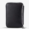 Anı Yüzük Genuine Leather Men's Zip Wallet, Black, black, Modern