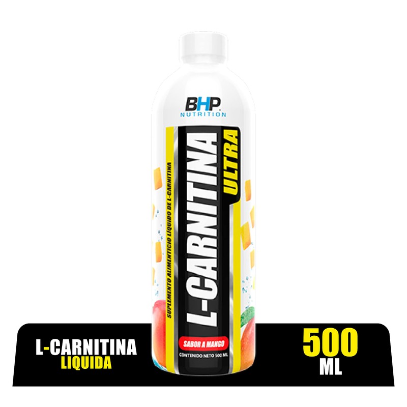 Bhp Ultra L-Carnitina Liq. Ultra,Mango - 500 Ml