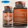 The Good Guru Mushroom Complex Extract Capsule Supplement -1800mg -120