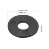 PATIKIL M5 12 Pack Nylon Flat Washers 5mm Inner Diameter
