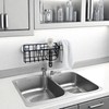 Yuibthr Sponge Holder with Dish Cloth Hanger for Kitchen Sink,