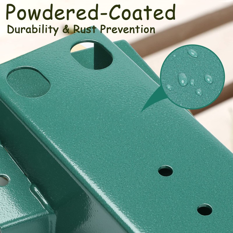 Mofeez Outdoor 4x4 Compound Angle Brackets for Deer Stand Hunting
