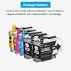 LC406XL Compatible Ink Cartridges High capacity Black 6000 Pages Color