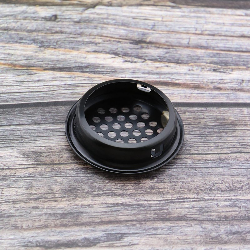 VGOL 12PCS Round Ventilation Grilles 35mm Stainless Steel Air Vent