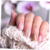 TOVINANNA 1Set DIY Nail Art Stickers Gold Shell Design for