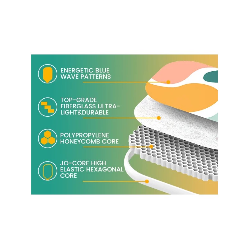 OEM/ODM USAPA Approved Fiberglass Honeycomb Core Pickleball Set with 4