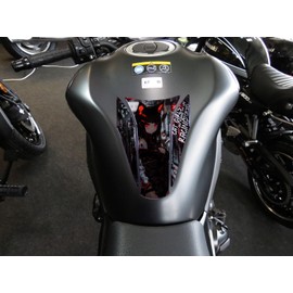 Tankpad Sticker 3D Paint Protection Cat Girl Red Compatible with Kawasaki Z900 X502950VA