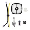 Podoy SRM210 Air Filter RePower Kit with Spark Plug Primer