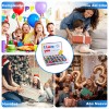 Regletas Magnéticas Montessori QITING Letras Inglés 248 Pzs Espuma EVA