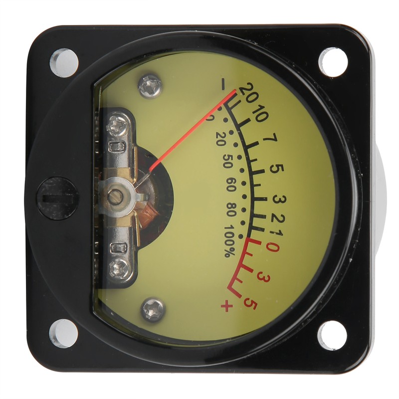 45mm Power Amplifier Tube VU Level Meter with Backlight DB
