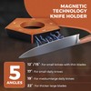 EdgeForge™ Rolling Knife Sharpener Kit - Dual-Grit Diamond & Ceramic