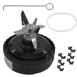 Replacement Pro extractor blade with extra gasket, Compatible with Nutri NINJA FIT 700 Watt 2 in 1 Blender Food Processor Smoothie QB3000SSW 30/ QB3000QR 30/ QB3000QBK/ QB3001SS 30(QB3001SS)