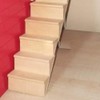 Artibetter Mini Staircase Wooden 1/12 DIY Stairway Accessory Model Without