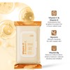 Radiant Aura Facial Wipes with Vitamin C & E -
