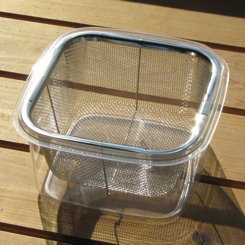 Nagao Tsubamesanjo High Heat Resistant Storage Container, 7.1 inches (18