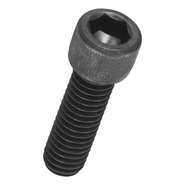 Kozelo 10pcs Socket Head Cap Screws - [7/16"-14x1-1/4] Alloy Steel Fully Threaded Black Oxide Grade 12.9 Internal Hex Screw for 3D Printer Furniture Industrial Use, Black