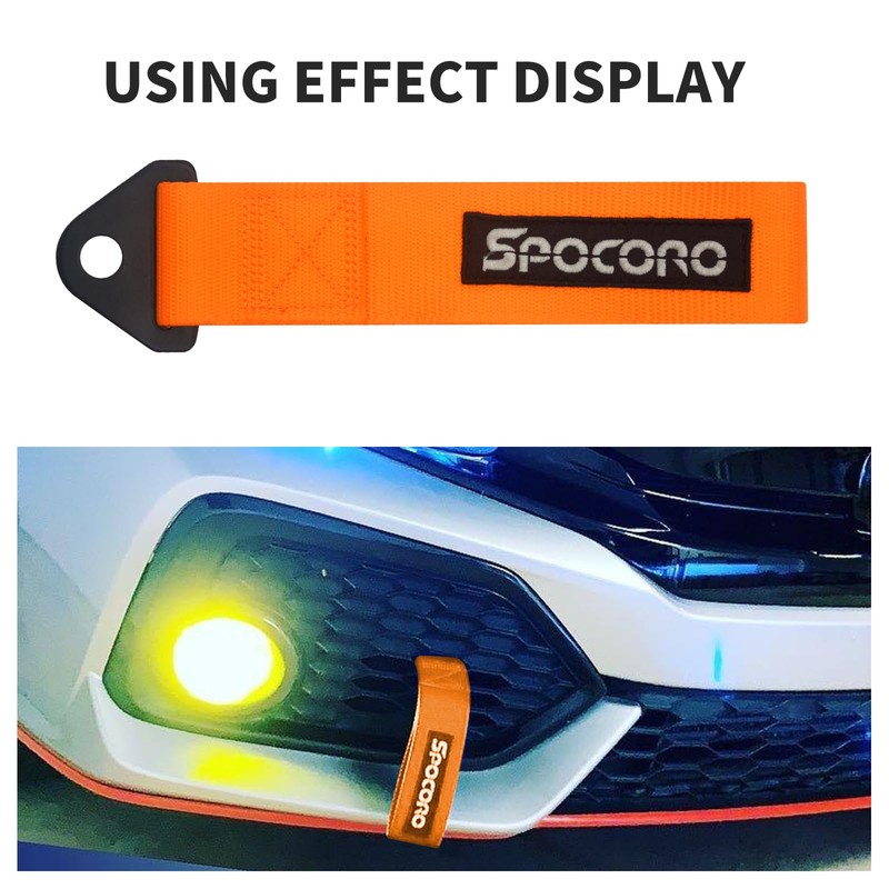 Spocoro Heavy Duty Racing Tow Strap JDM – Nylon Tow