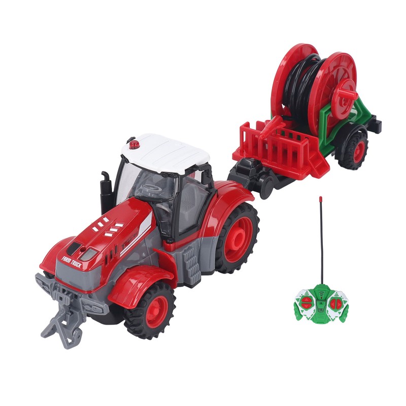 RC Farm Tractor Toy Educational Rechargeable Remote Control Farm Truck