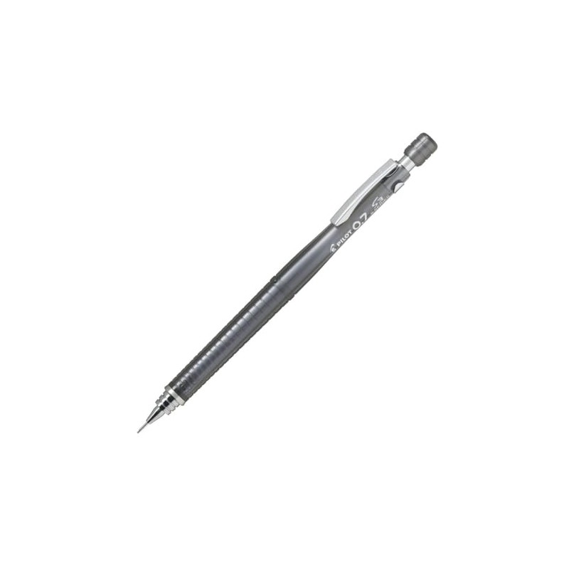 Pilot S3 Mechanical Pencil, S3, 0.7, Transparent Black, 10 Pens