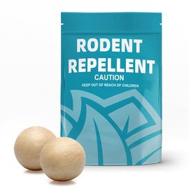 Kopplvn Rodent Repellent, Mouse Repellent, Mice Repellent Indoor, Rat Repellent, Mouse Deterrent for Car, Peppermint Balls for Mice, Keep Mice Out of Garage-2Pcs