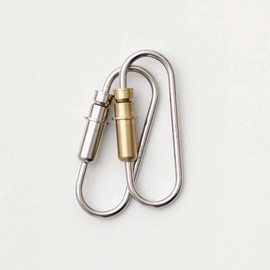 [CANDY DESIGN&WORKS] Bullet Carabiner Bullet Carabiner (A) Nickel, (A)Nickel