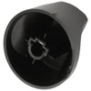 SPARES2GO Black Control Knob Switch Compatible with Hotpoint Oven Cooker