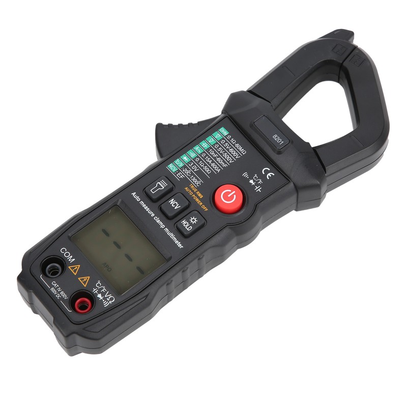 ET8201 600A 600V AC/DC Clamp Meter Intelligent Automatic Identification High