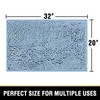 Bathroom Rugs Bath Mats for Bathroom Non Slip Luxury Chenille