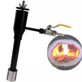 Simond Store Propane Forge Single Burner For Blacksmithing Knife Making Furnace with Valve