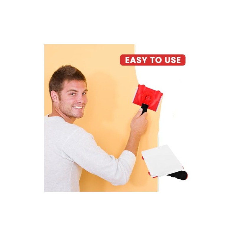 Paint Edger Trimmer with 2 Replacement Pads,Paint Edgers Tool,Walls &