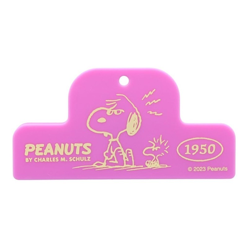 Sunstar Stationery Snoopy Clip with Magnet, Violet S3623718