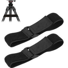Adjustable Elastic Tie-Down Straps with Quick-Release Buckles, Heavy-Duty Cinch Straps for Outdoor Gear, Camping, Bikes, Yoga Mats & Travel Essentials (1.5x16 Inch, 2-Pack)