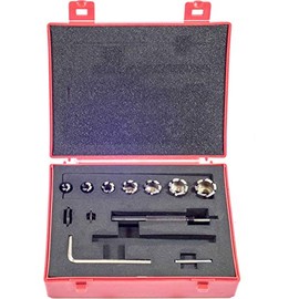 Rotabroach Mini Cutter 1/2" Drill Set - RK603 Magnetic Drilling Annular HSS Cutting Drill Bit Kit with 1/2" Chuck with Sizes 6.4-12.7mm