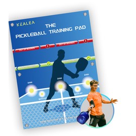 KEALEA Pickleball Training Aids Dink Pad, Practice Pickleball Skill for Indoor and Outdoor Training Court