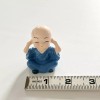 Buddha Zen Monk Hear No Evil Figurine for Home, Desk,