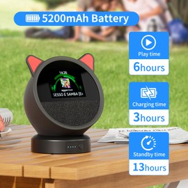 Liboer Battery Base for Spot 5200 mAh Ec/ho Spot Portable Battery Base (Black)