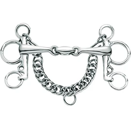 Sprenger 4212613556 Pelham Double Broken, Stainless Steel, 56